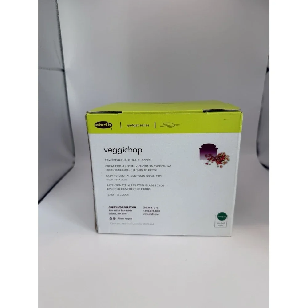 Veggie Chopper Chef'n Best Invention For travel, Small Kitchens Cottage Core